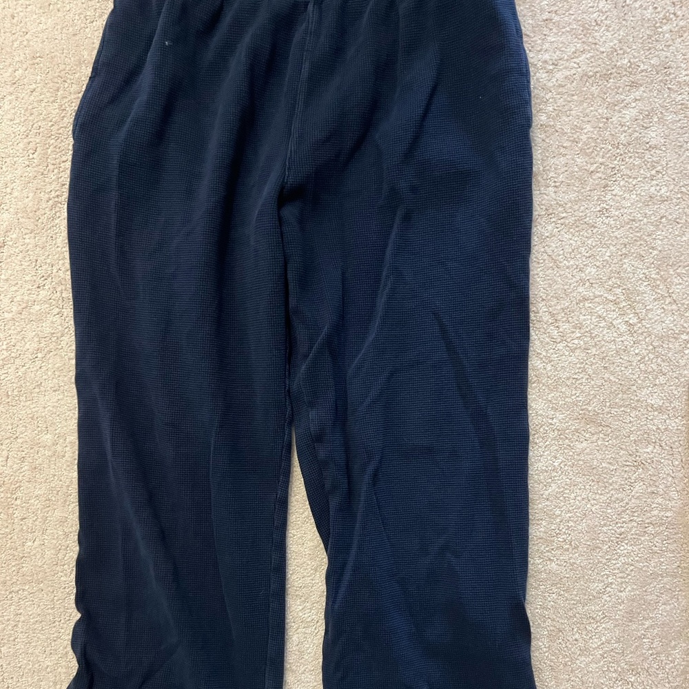 Brandy Melville Anastasia Wide Leg Waffle Knit Pant